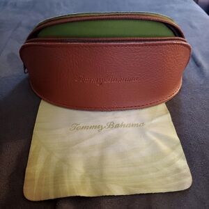 Tommy Bahama Brown Leather Pouch